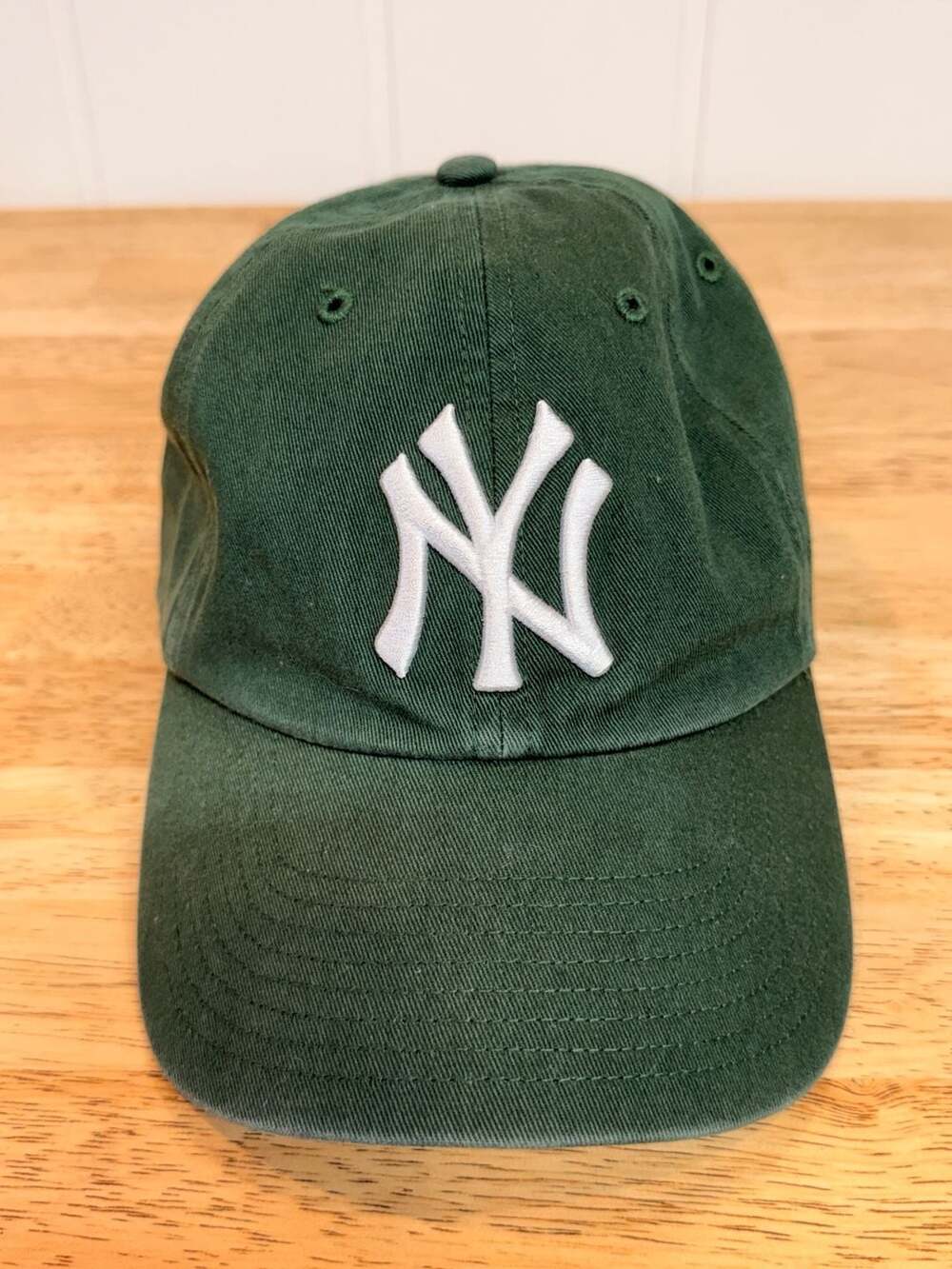 47 Brand New York Yankees Clean Up Adjustable Baseball Cap Dark Green